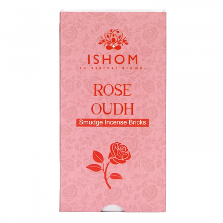 Tablete naturale pentru fumigație Ishom - Trandafir & Oud [2]