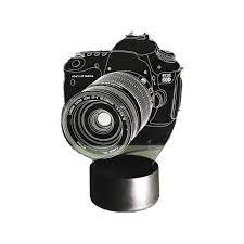 Display - Lampa cu LED tip 3D Aparat foto