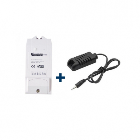 Pachet Sonoff TH16 + senzor temperatura si umiditate Sonoff AM2301 [0]