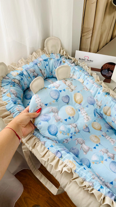 Babynest Bunny Blue  [9]