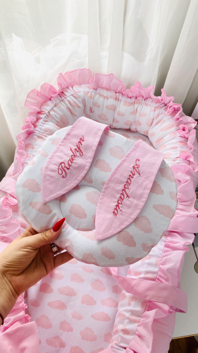 Babynest Roz cu norisori [2]