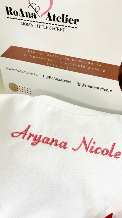 Camasa body bebe personalizata pe spate [3]