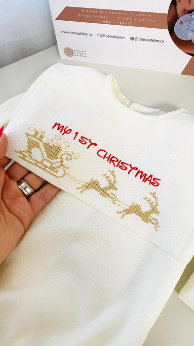 Camasa Body My 1ST Christmas personalizata [2]