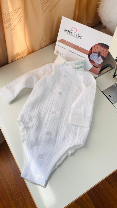 Camasa tip body muselina personalizata pe guler [4]