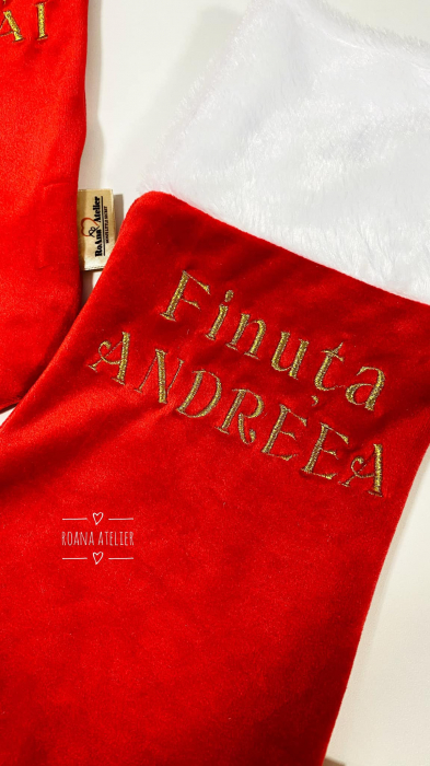 Ciubotica rosie personalizata [4]