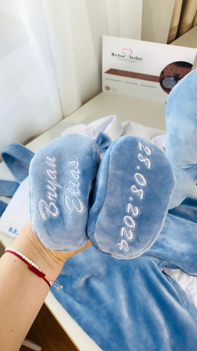 Costum Botez cu Aripi Ingeras personalizat [4]