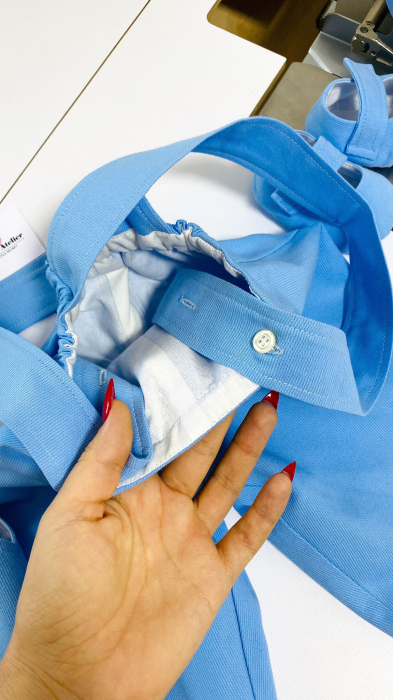 Costumas cu vesta din bumbac [4]