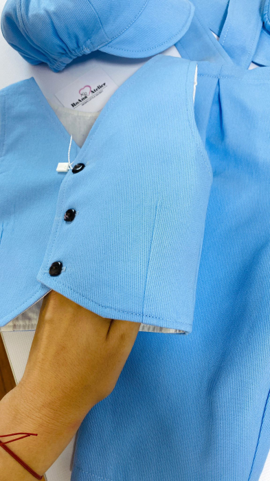 Costumas cu vesta din bumbac [3]