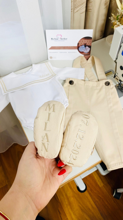 Costumas Marinar Bej personalizat [5]