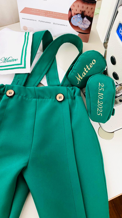 Costumas Marinar Verde personalizat [2]