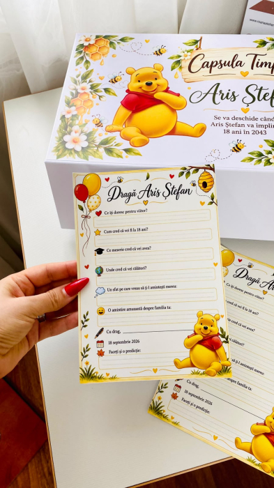 Cutie Capsula Timpului Winnie Personalizata [4]