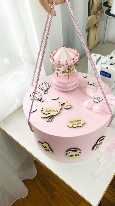 Cutie Trusou personalizata cu datele nasterii [2]