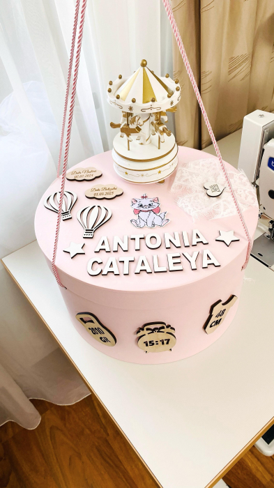 Cutie Trusou pisica Marie personalizata [2]
