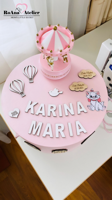 Cutie Trusou pisica Marie personalizata [4]