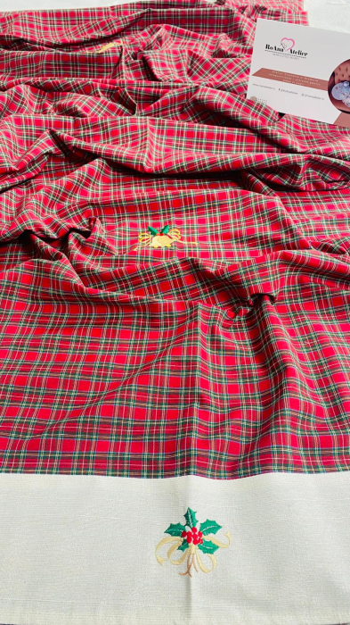 Fata de masa carouri Christmas Flower [6]