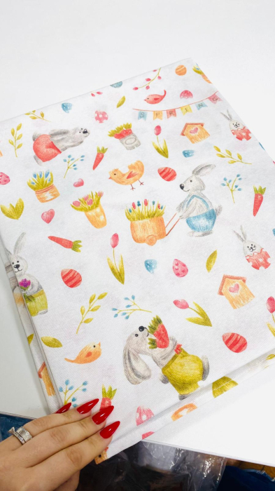 Fata de masa cu iepurasi Paste [3]