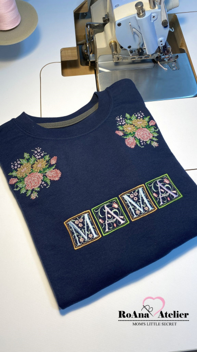 Hanorac Mama Floral brodat [3]