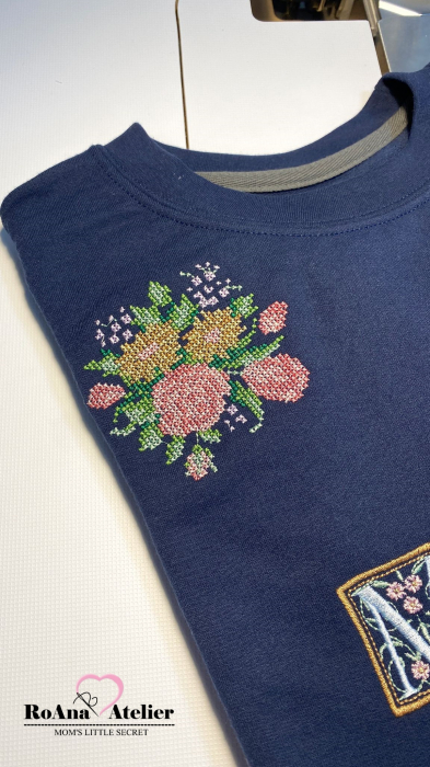 Hanorac Mama Floral brodat [2]