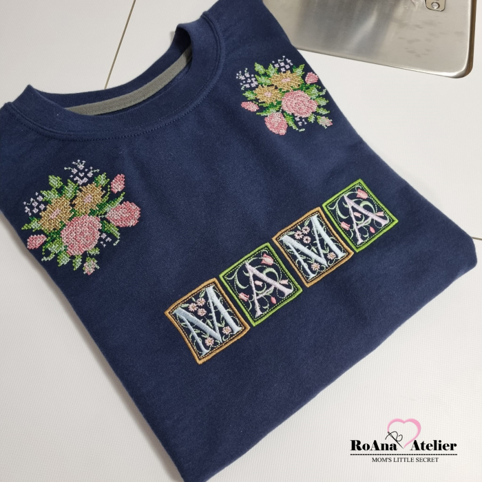 Hanorac Mama Floral brodat [4]