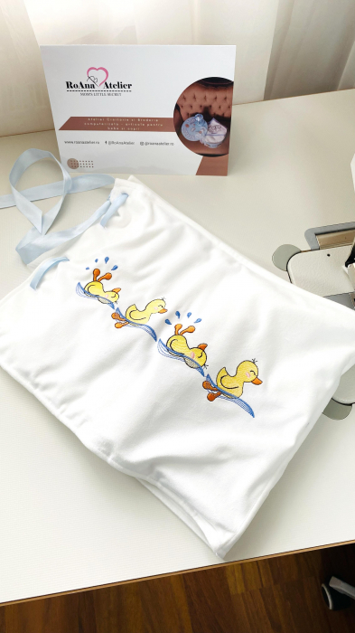 Kit Prima mea Baita Ursulet personalizat cu nume baietel [4]