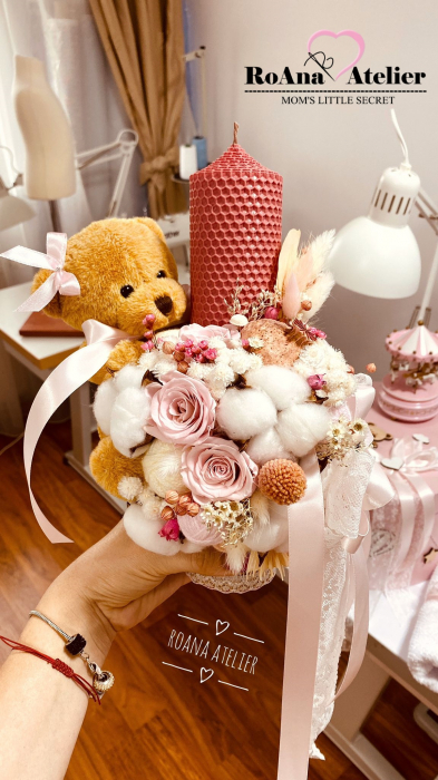 Lumanare Botez Baby Bear [2]