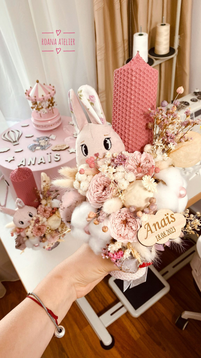 Lumanare Botez Iepuras [3]