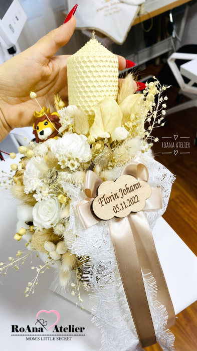 Lumanare Botez Vanilie Leut [6]