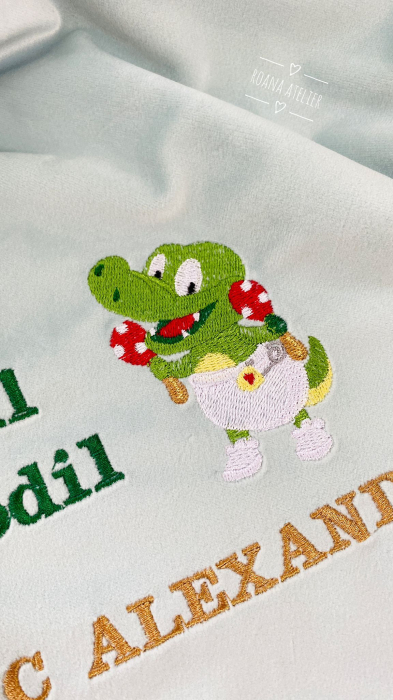 Paturica Bebe Crocodil [3]