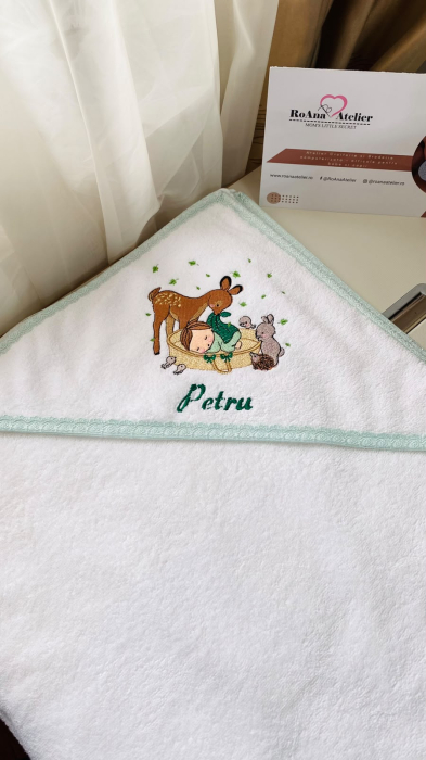 Prosop cu capison bebelus personalizat cu nume [4]