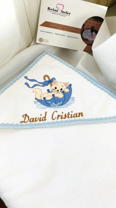 Prosop cu capison Pisicuta personalizat [2]
