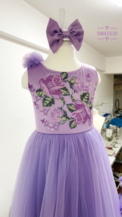 Rochie Marisa Lila lunga [2]