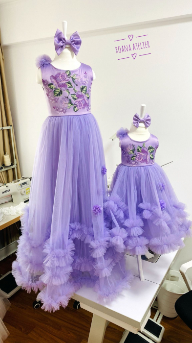 Rochie Marisa Lila lunga [4]