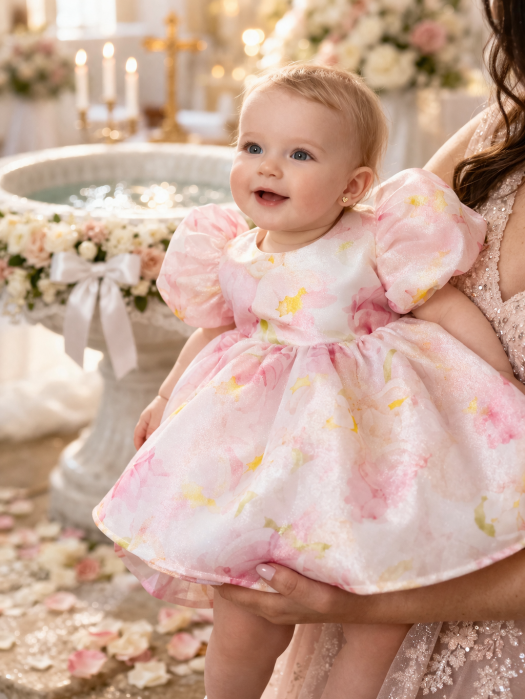 Rochita Botez Organza Printesa Bujorilor [6]