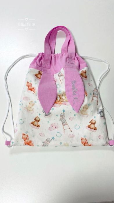 Rucsacel Little Bunny Roz [7]