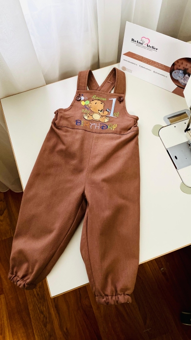 Salopeta Ursulet My First Birthday [6]