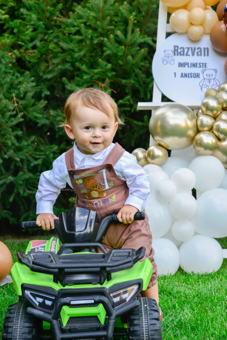 Salopeta Ursulet My First Birthday [4]