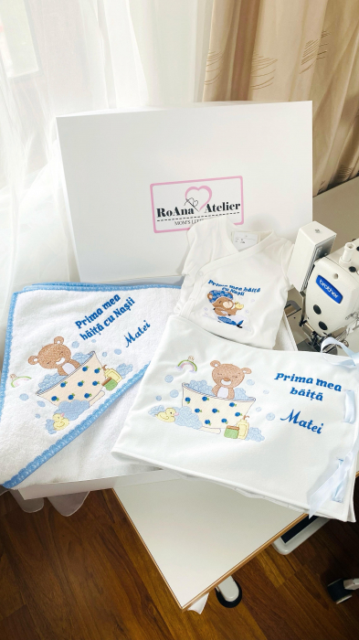Set Prima Baita Ursulet Albastru [7]