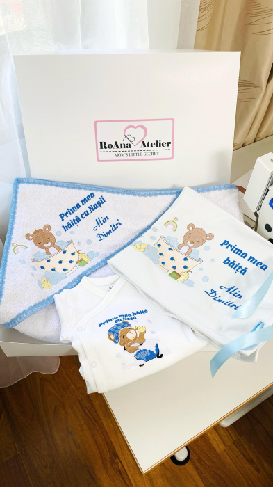 Set Prima Baita Ursulet Albastru [3]