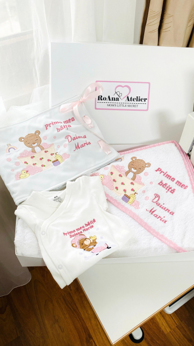 Set Prima Baita Ursulet Roz [4]