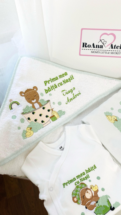 Set Prima Baita Ursulet Verde [2]