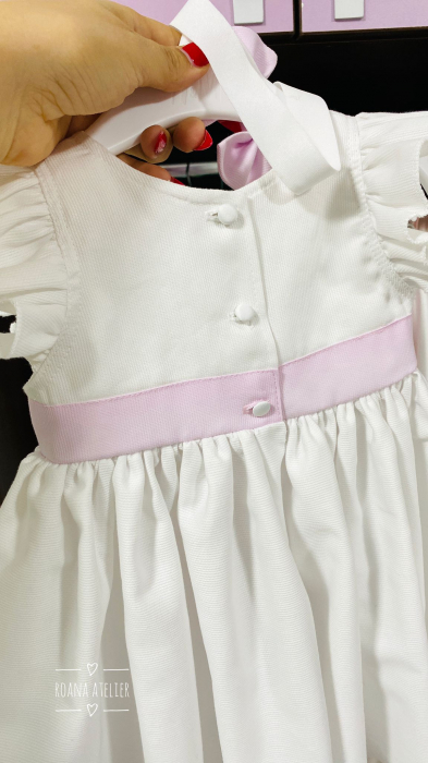 Set Rochiţă albă Linda [8]