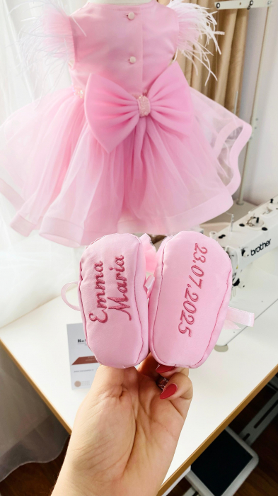 Set Rochita Botez Ada Roz [4]