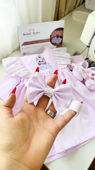 Set Rochita cu body Marie maneca lunga 3 piese [7]