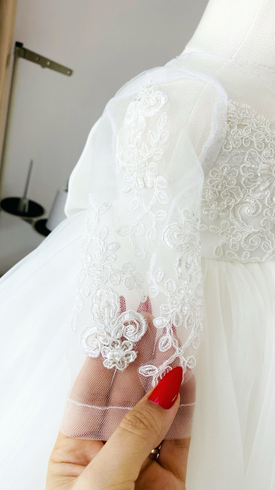 Set Rochita Mini Bride Viorela cu trena [4]