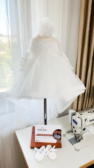 Set Rochita Mini Bride Viorela cu trena [8]