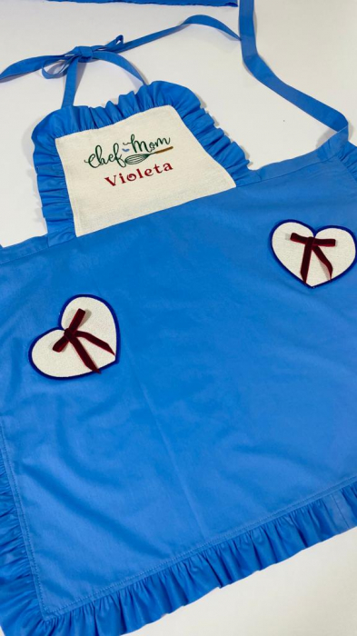 Sort albastru personalizat [3]