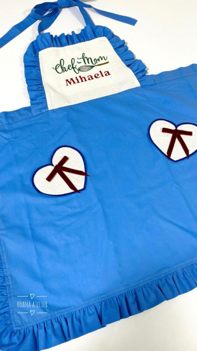 Sort albastru personalizat [4]
