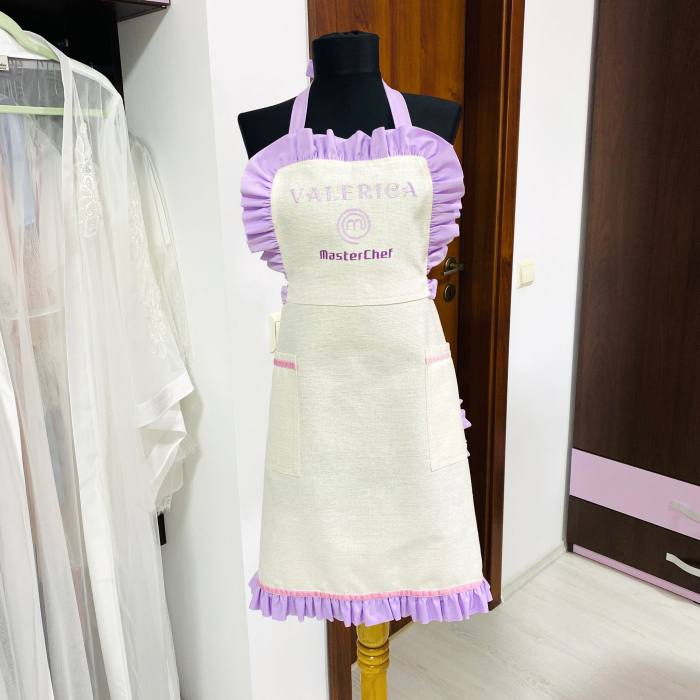 Sort Master Chef lila personalizat [3]