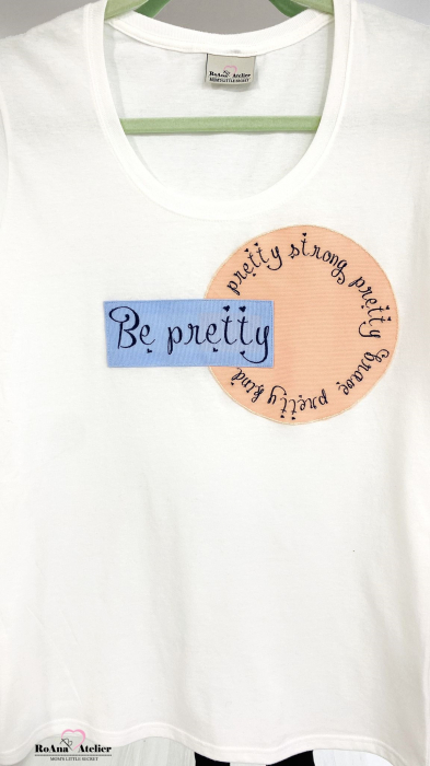 Tricou brodat Be Pretty [2]