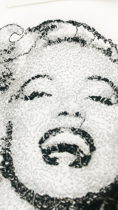 Tricou brodat Marilyn Monroe [3]